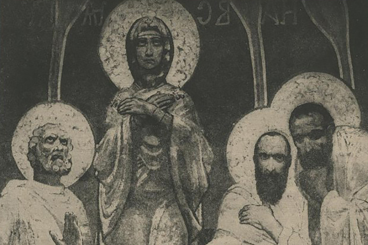    Фреска Кирилловской церкви в Киеве   
Госкаталог/ФГБУК "Государственный музей изобразительных искусств имени А.С. Пушкина"