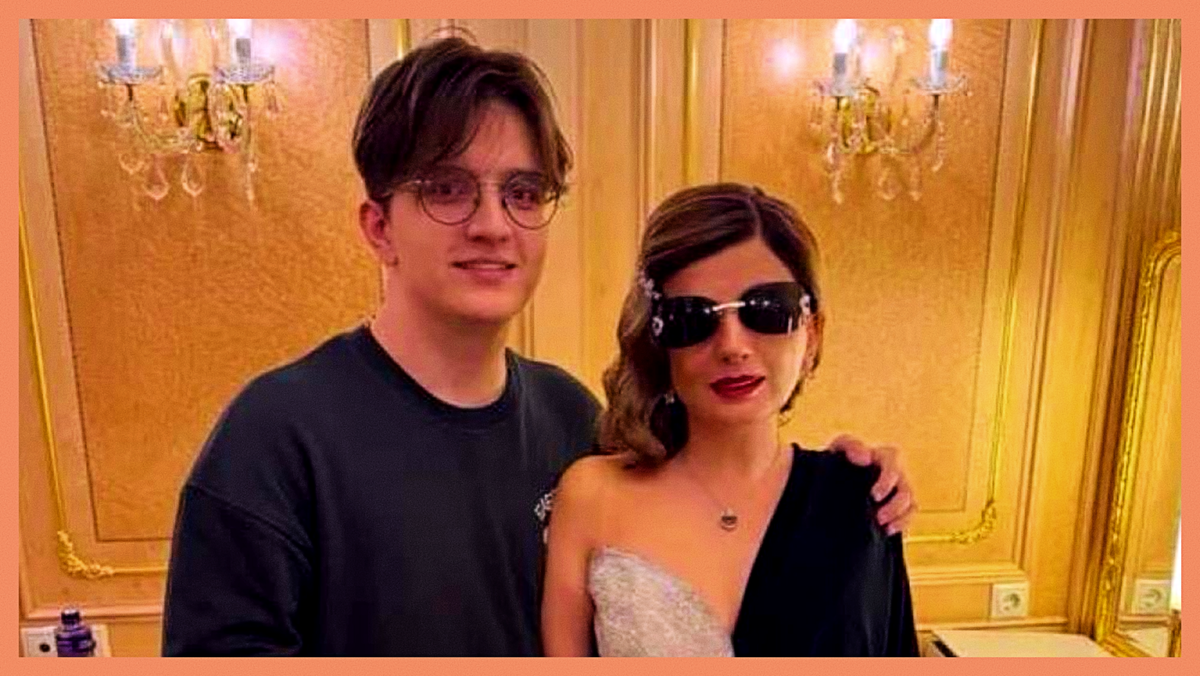 Диана Гурцкая с сыном