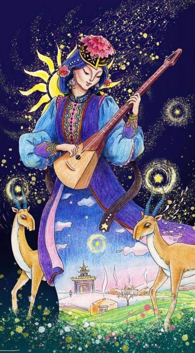 Красивая молодая девушка.