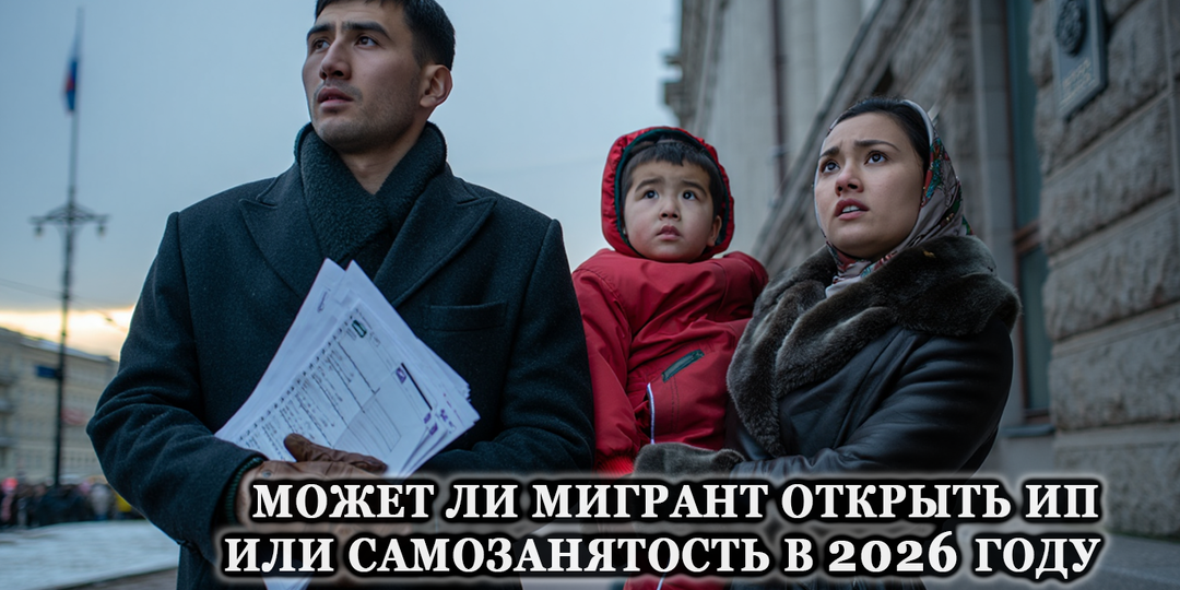 Может ли мигрант открыть ИП или самозанятость в 2026 году: плюсы и минусы, реальные нюансы