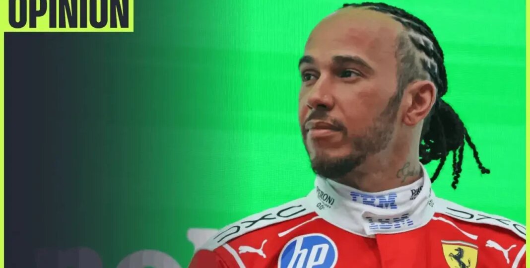 Хэмилтон взял подиум за Ferrari, но смотрел на Mercedes