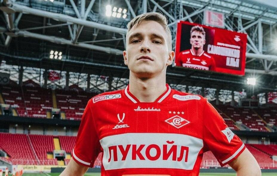    Сашомников так и не смог пока закрепиться в составе "Спартака". Фото: Соцсети ФК "Спартак"