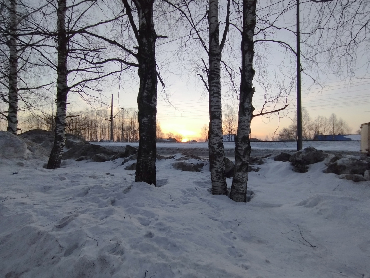 Март... Фото из одной из городских групп
