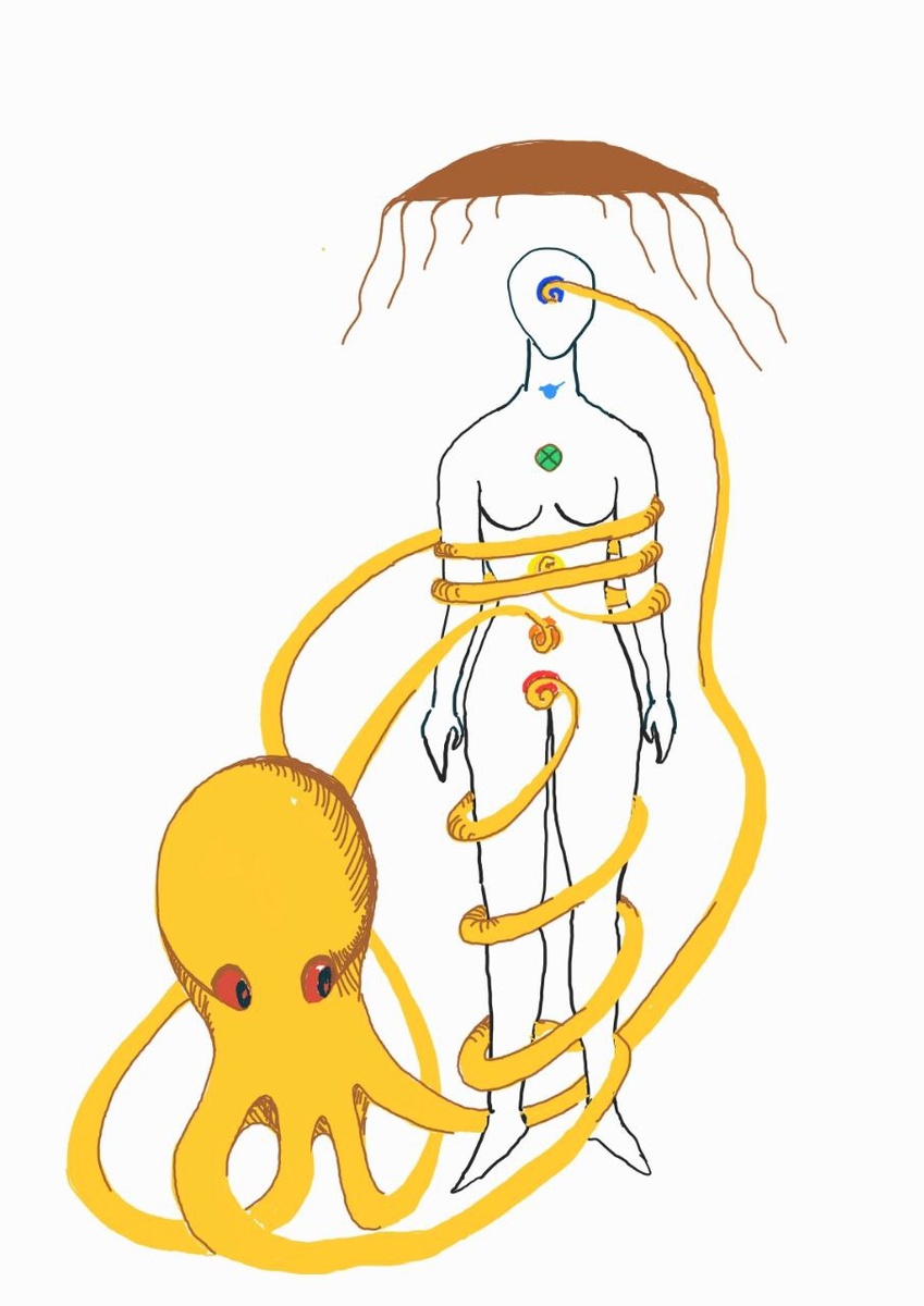 Картинка с тонкого плана из моей практики