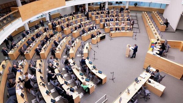    © Photo : Lietuvos Respublikos Seimas / Olga Posaškova