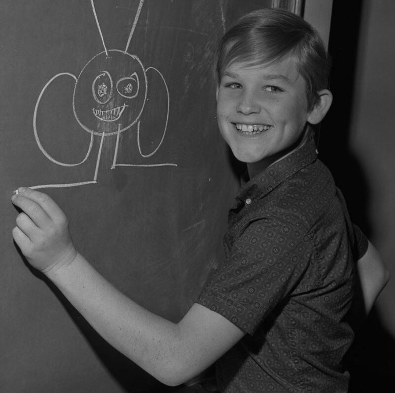 Курт Рассел в детстве