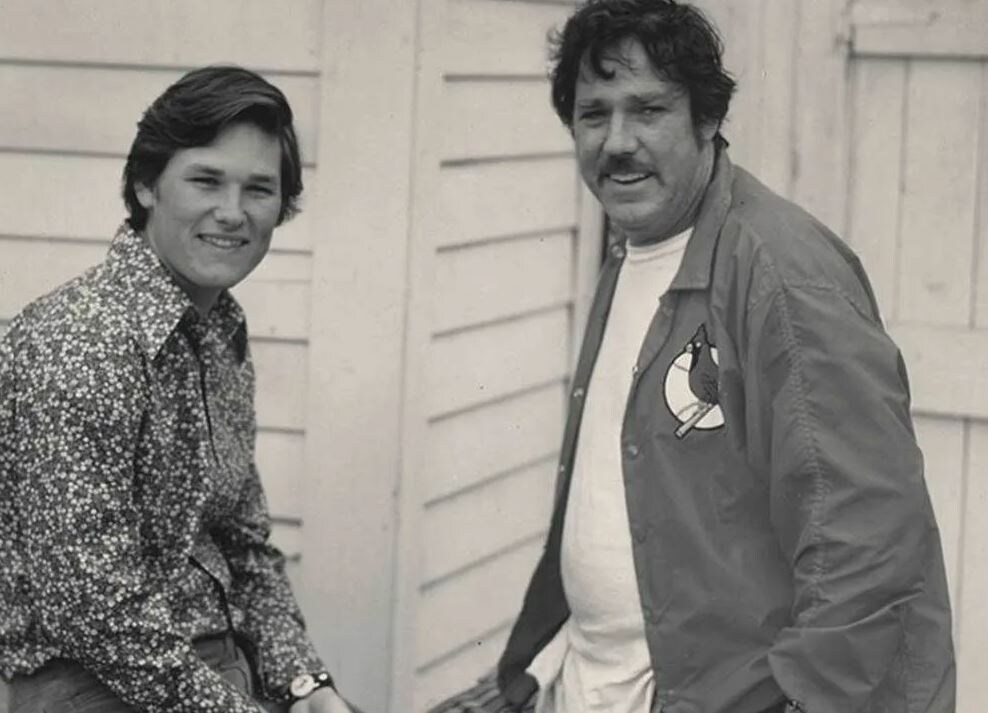 Курт Рассел с отцом. Фото из сети