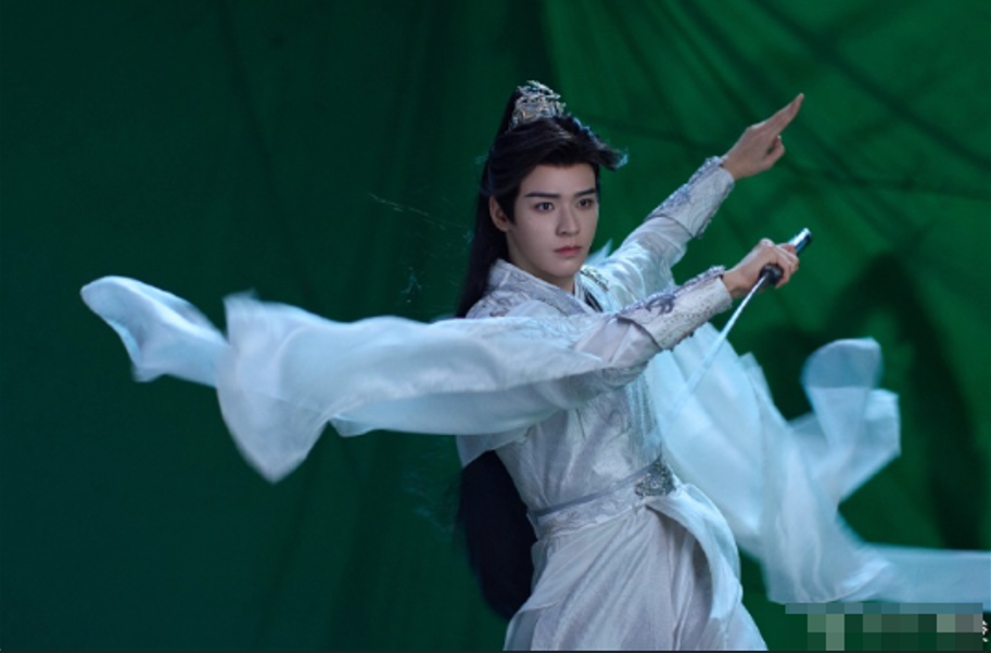 Китайский актер Гун Цзюнь.