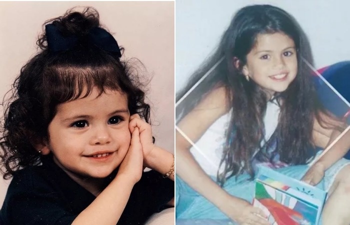 Селена Гомес в детстве.