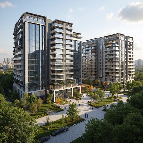 Современный жилой комплекс