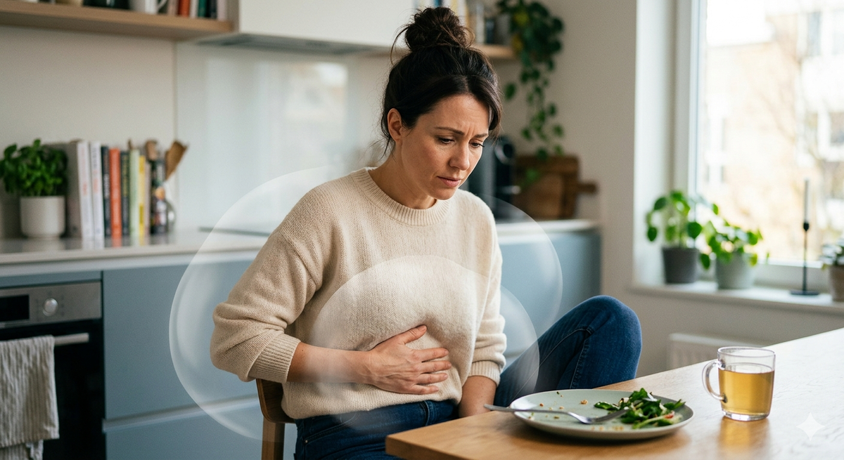 Вздутие живота причины