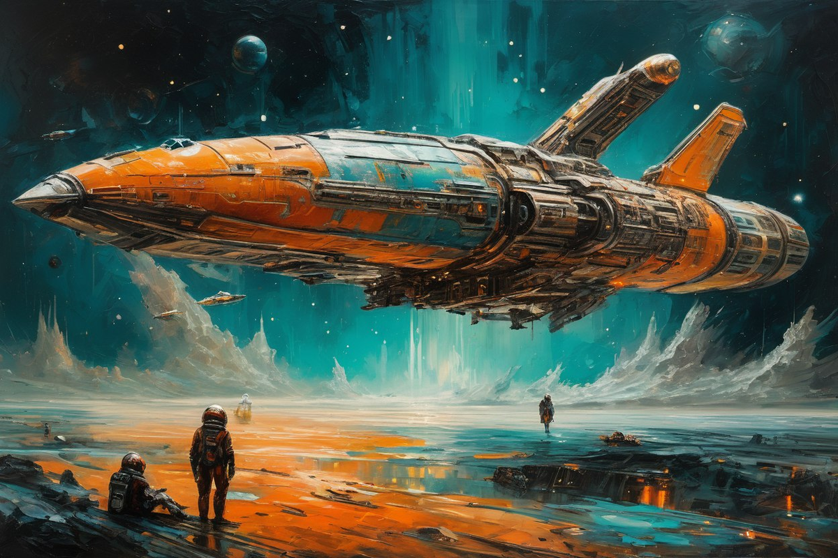 Фантазия нейронки на тему книги