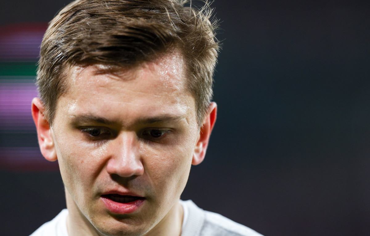    Полузащитник ЦСКА Иван Обляков  Александр Щербак/ТАСС