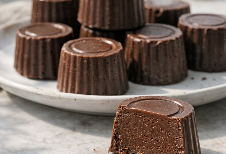 🍫🍬Шоколадные пп конфеты без сахара за 3 минуты