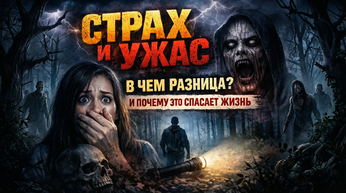 Страх и ужас: в чем разница? | Психокалипсис