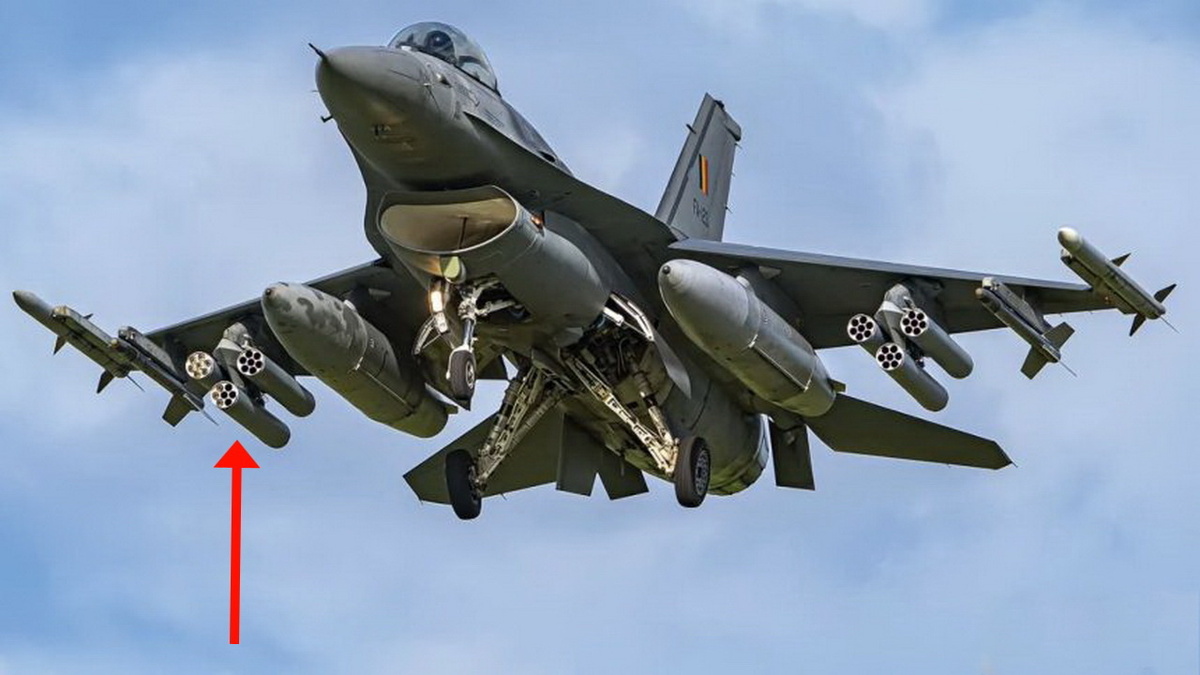 «Умные» ракеты против «глупых» дронов: Бельгия учит свои F-16 сбивать беспилотники собственными ракетами FZ275 с лазерным наведением за 30 тысяч долларов. Фото: ВВС Бельгии