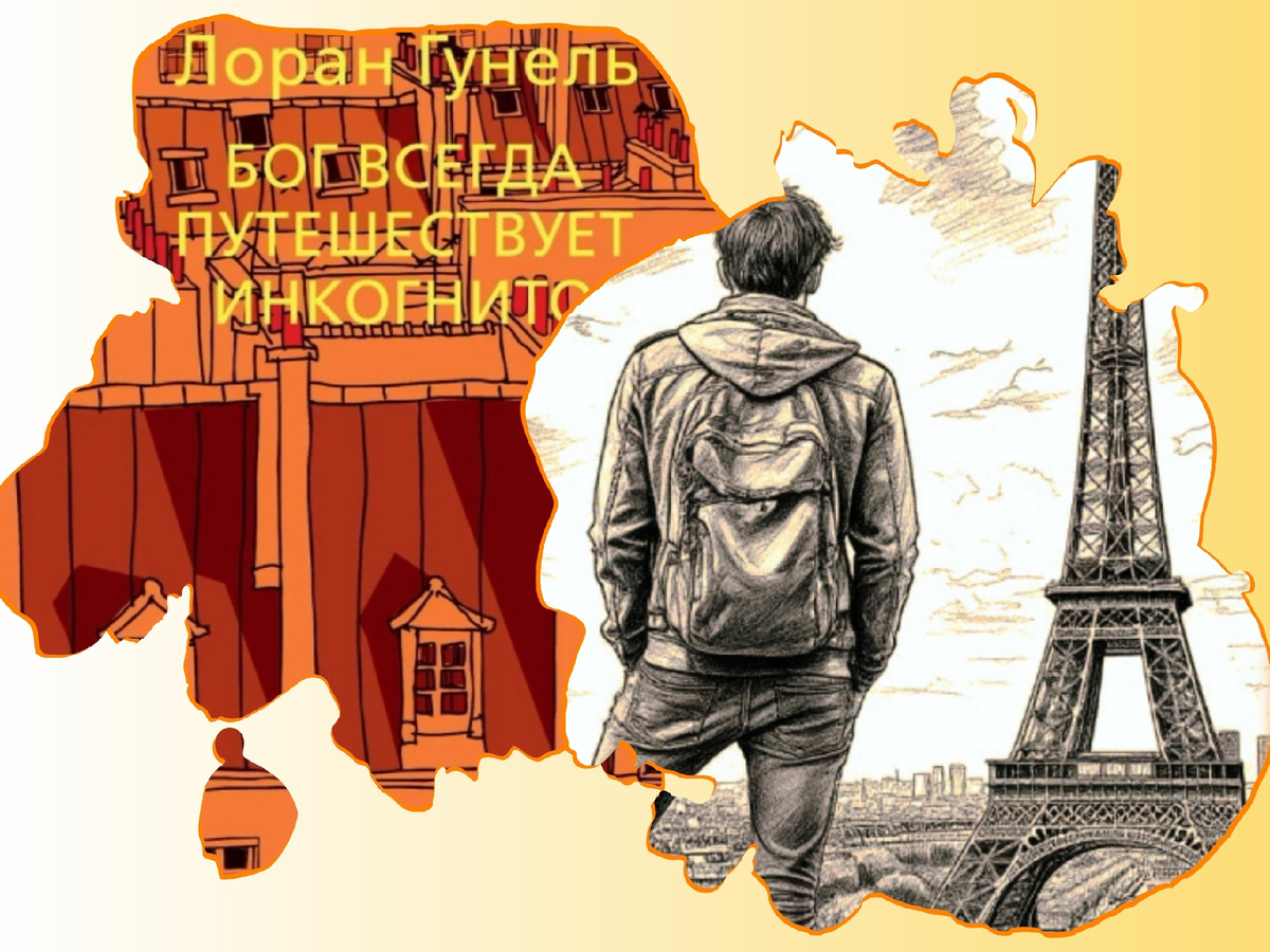 Книга "Бог всегда путешествует инкогнито". Источник фото: коллаж автора статьи  