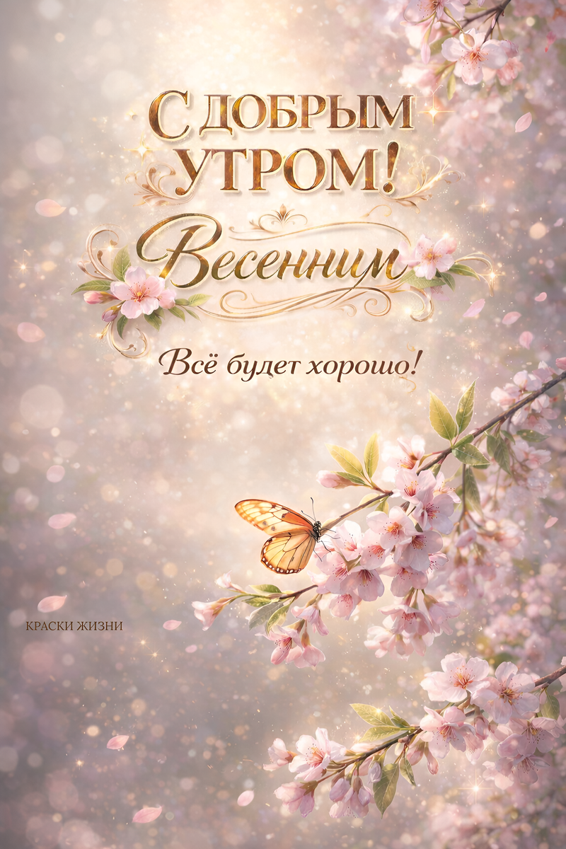С добрым весенним утром!