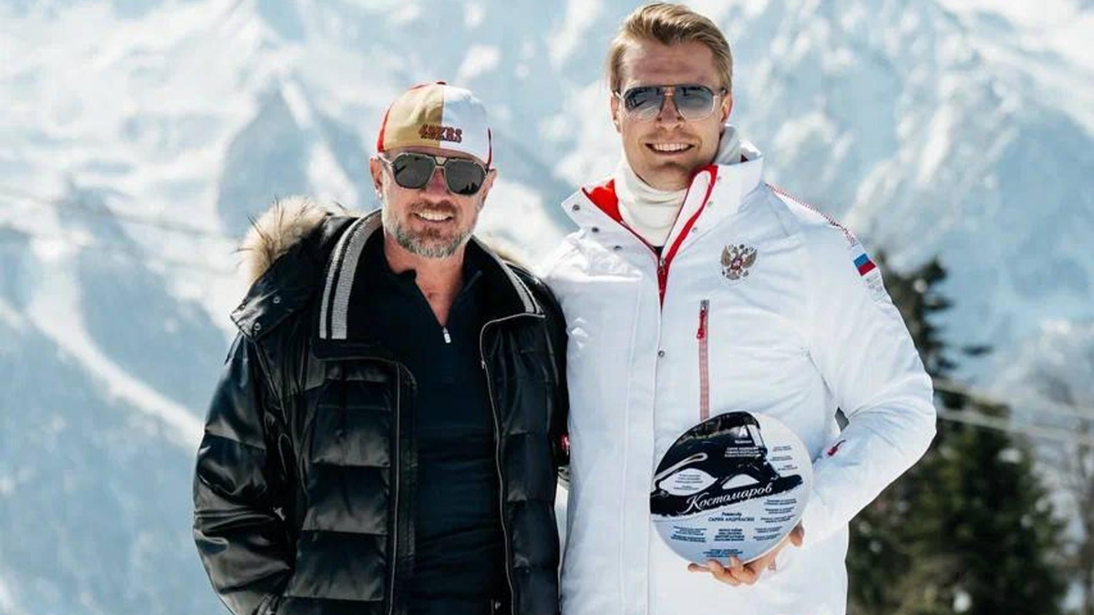    Роман Костомаров и Кирилл Зайцев. Фото: Telegram @sarikandreasyan