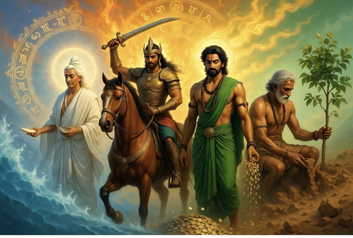 4 уровня сознания человека с точки зрения Ведической астрологии. 