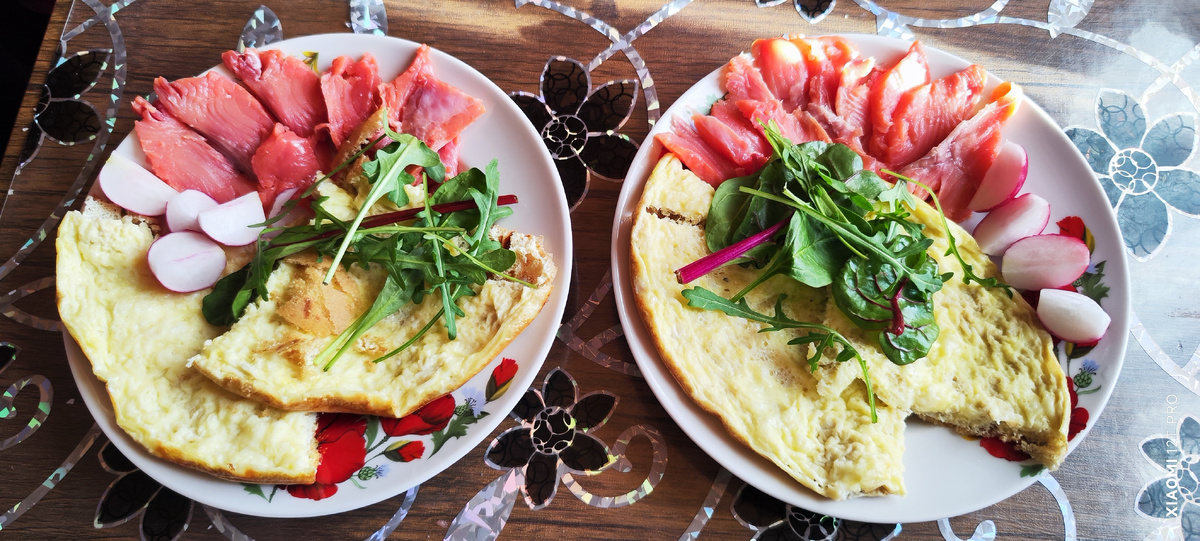 Наш завтрак.