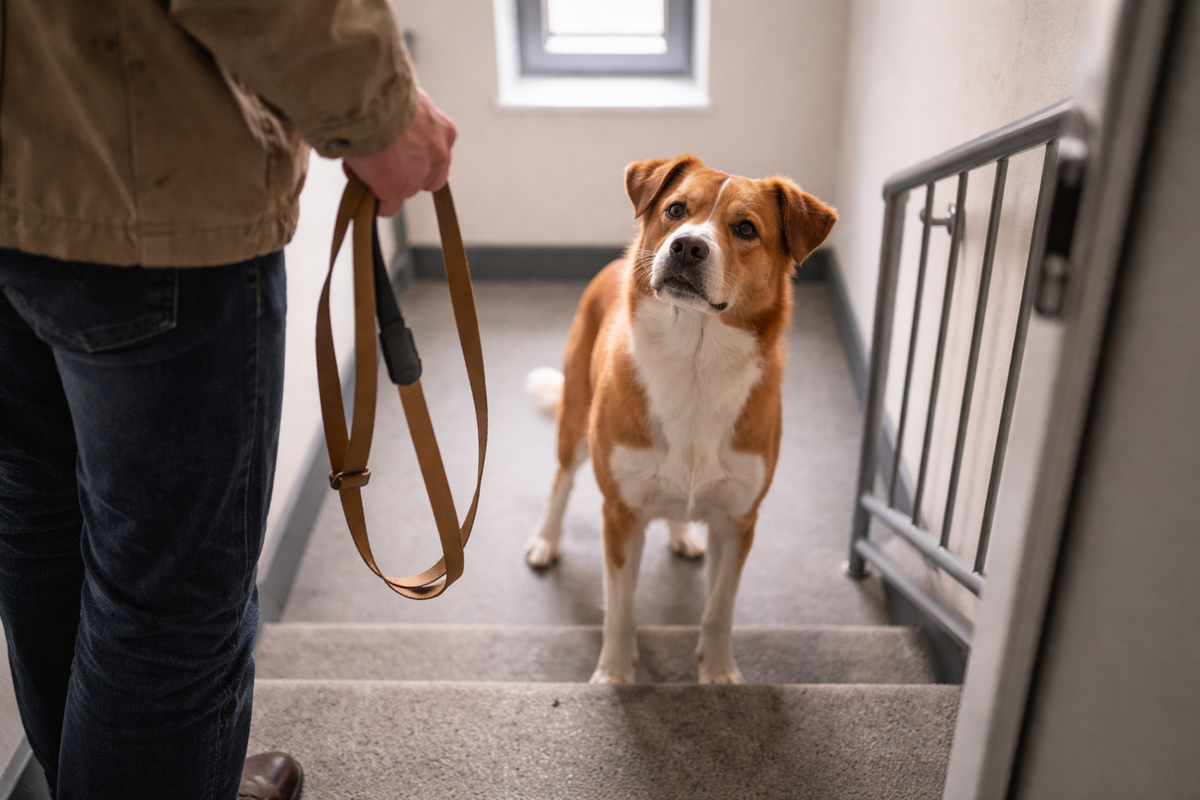 В новом месте знакомая команда для собаки звучит уже по-другому
