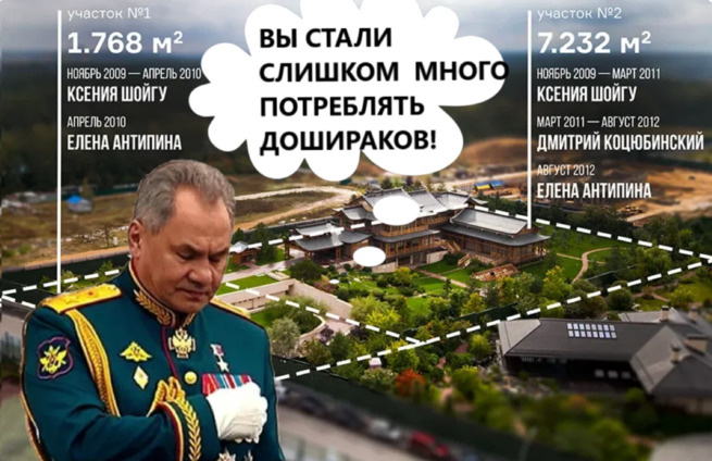 Участок на Рублевки ШОЙГУ -РИВЛИНА, предположительно родственника главы Израиля. 