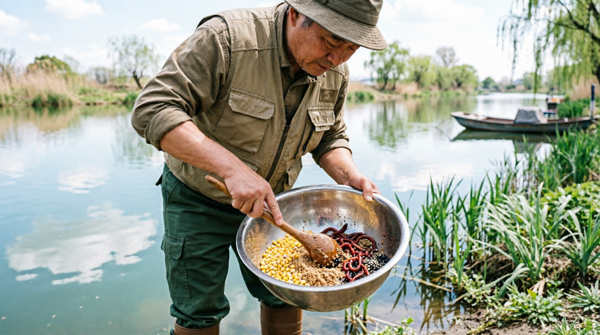 Готовка прикорма на сазана