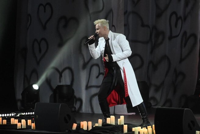 Фото из открытых источников. Шаман на концерте в Екатеринбурге