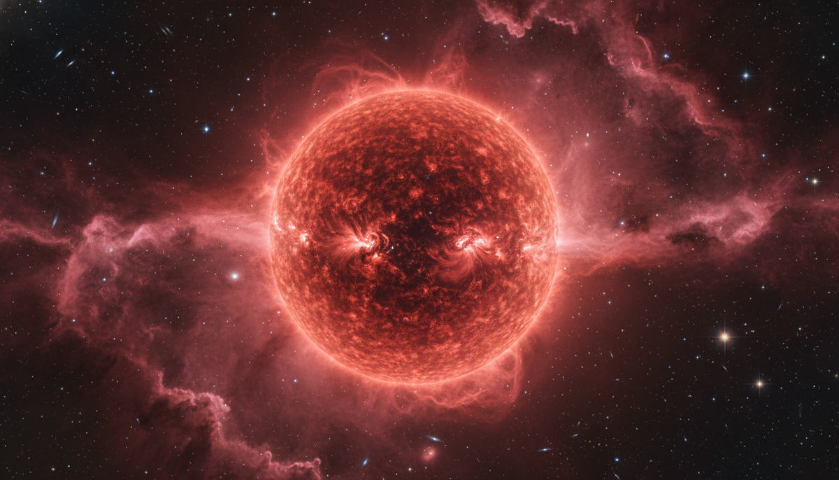 Изображение красного гиганта