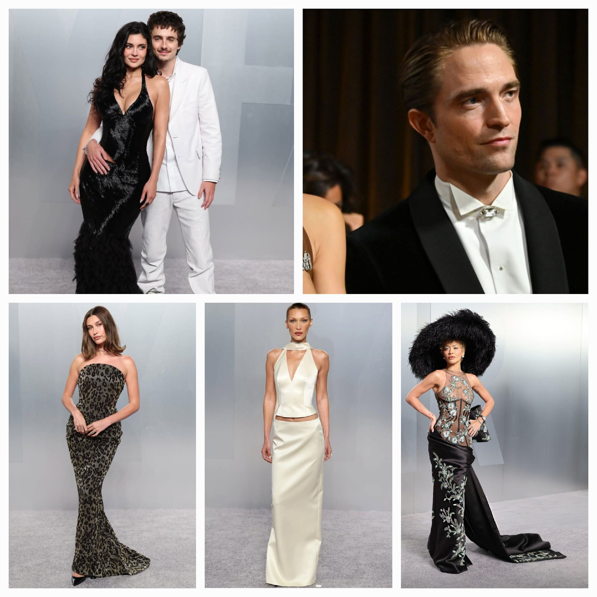 Роберт Паттинсон, Тимоти Шаламе и Кайли Дженнер, Белла Хадид, Хейли Бибер и Рита Ора на Оскар 2026 и вечеринке Vanity Fair Oscar Party 2026. Материал: Getty Images и из источников.