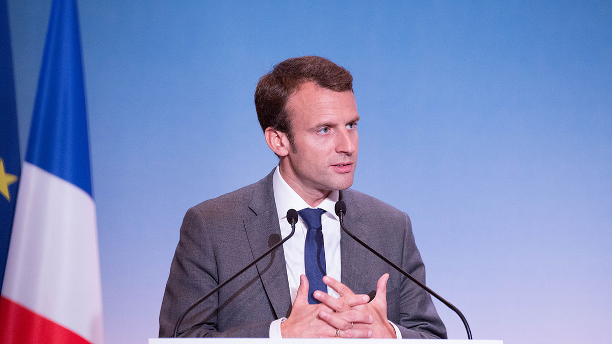     Эммануэль Макрон   
(cc) Pablo Tupin-Noriega