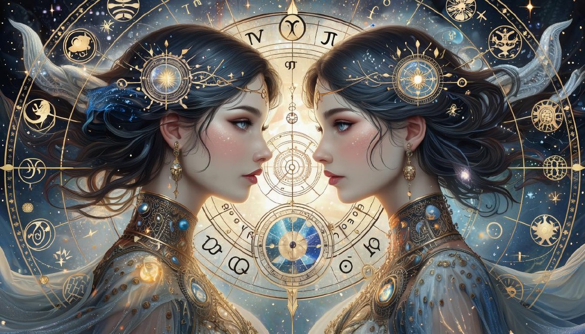 Близнецы. Иллюстрация сгенерирована нейросетью