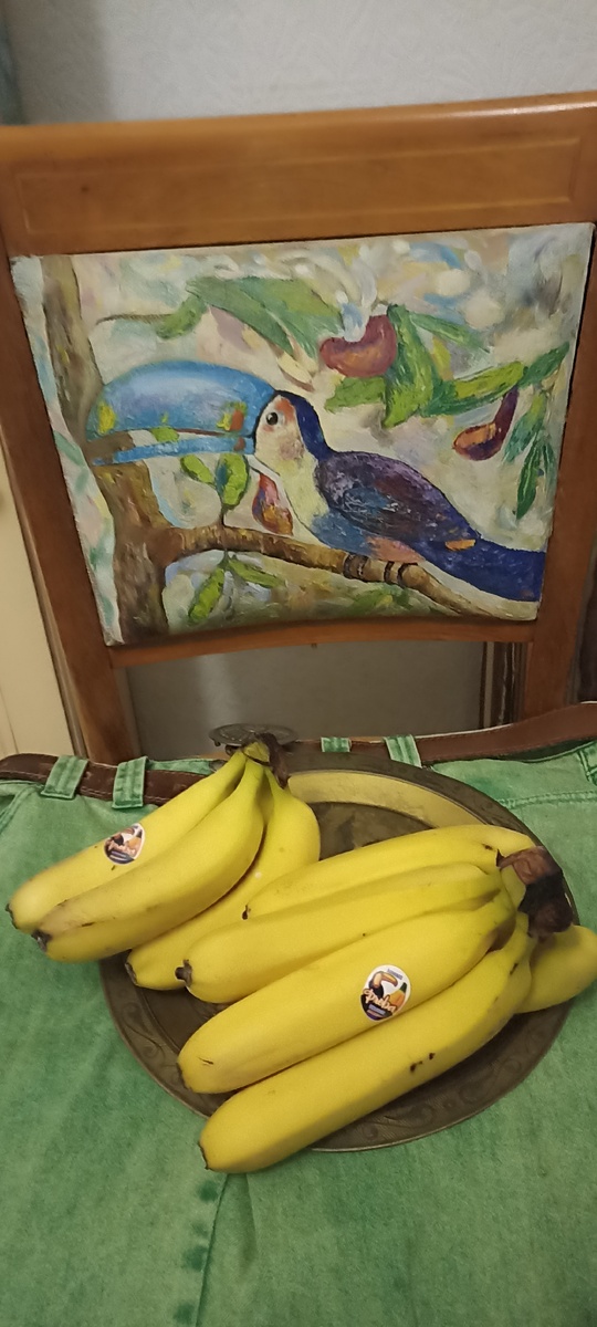 Вот они те самые тукан Лямуры. Очень вкусные бананы. Фото автора.