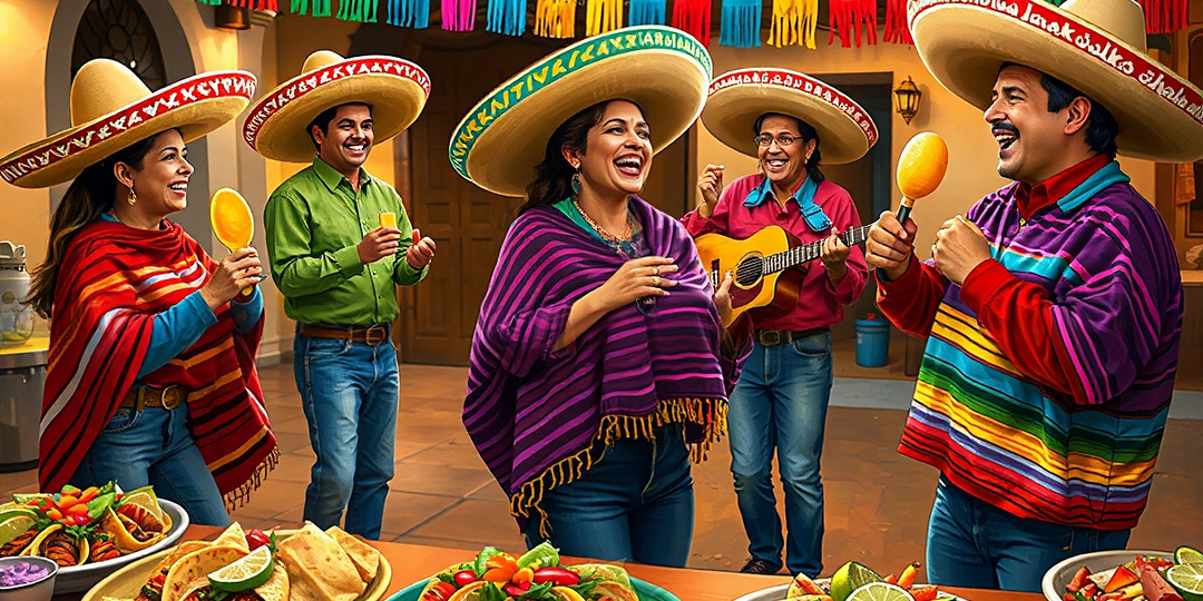 "Яркие блюда Мексики: фахитас,энчилада и тако — с чего всё началось"🌮