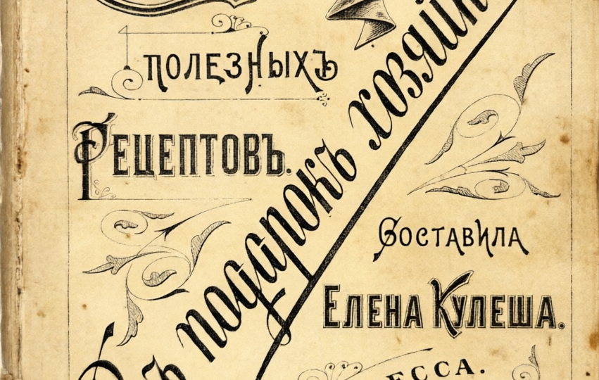 Из 1893 года на вашу кухню.