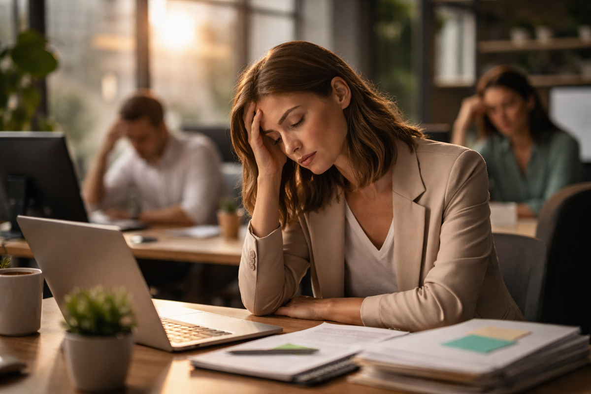 📄 Почему сотрудники выгорают даже в "стабильных" компаниях