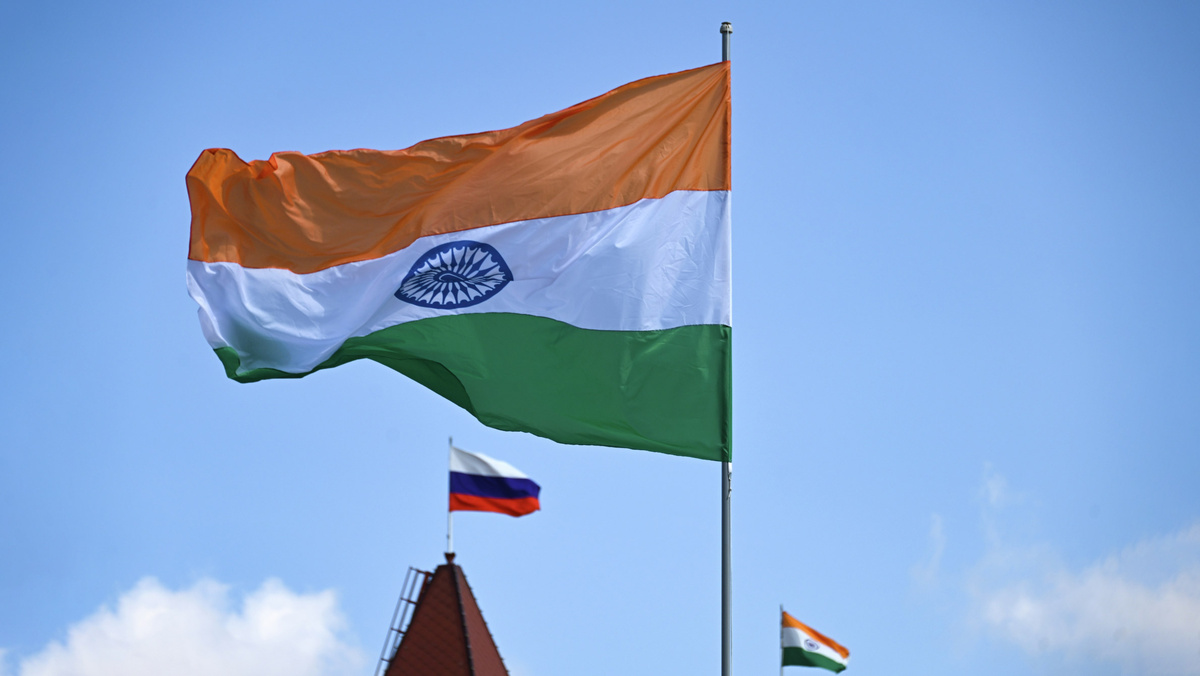    Россия Индия флаги РИА