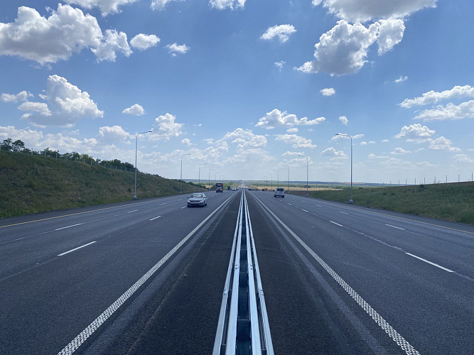    Фото: трасса М-4 // кадр Автодора Веселовские вести