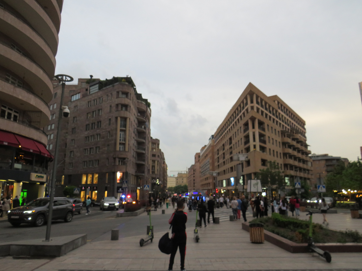 Архитектура в центре Еревана