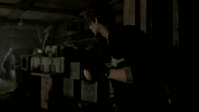 Gif картинка "Леон не выдержал самобичевание Грейс"