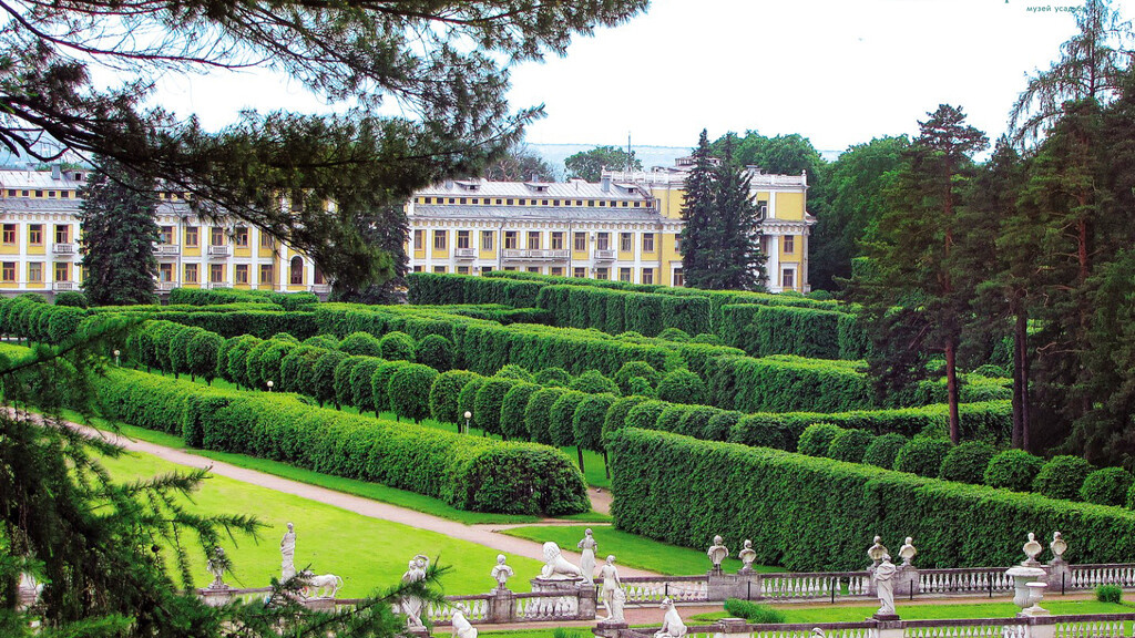 Архангельское. Панорамный вид