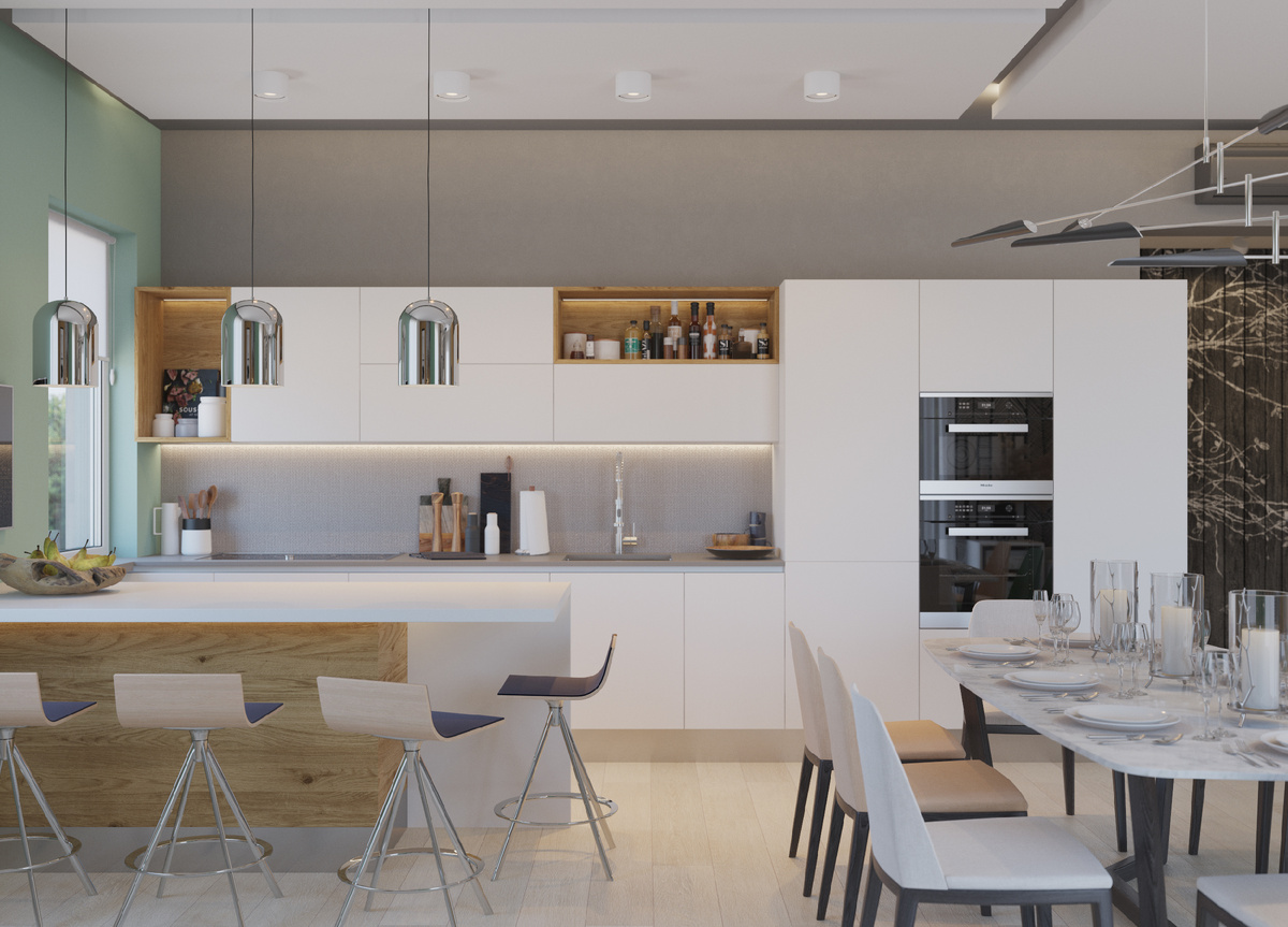 Кухня-гостиная