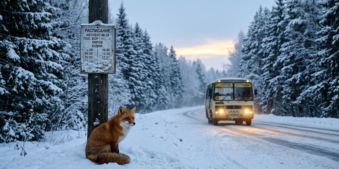 Каждое утро рыжая незнакомка сидела у дороги и ждала мой автобус