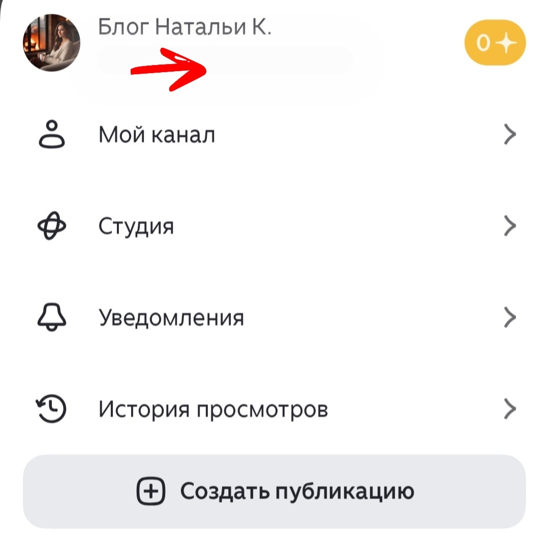 Скрин автора канала