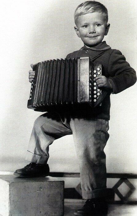 Игорь Бутман в детстве.