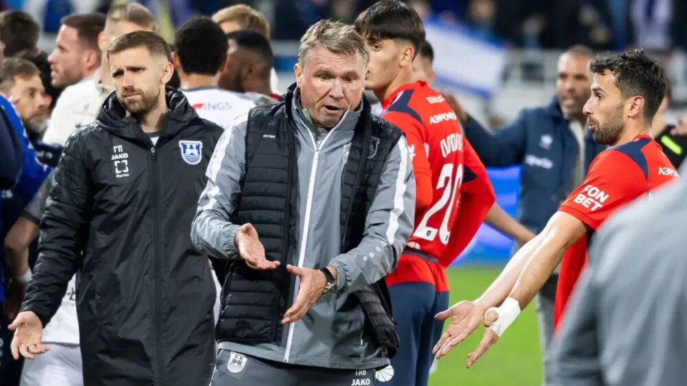 В конце матча "Балтика" - ЦСКА разгорелся конфликт. Фото РИА Новости 