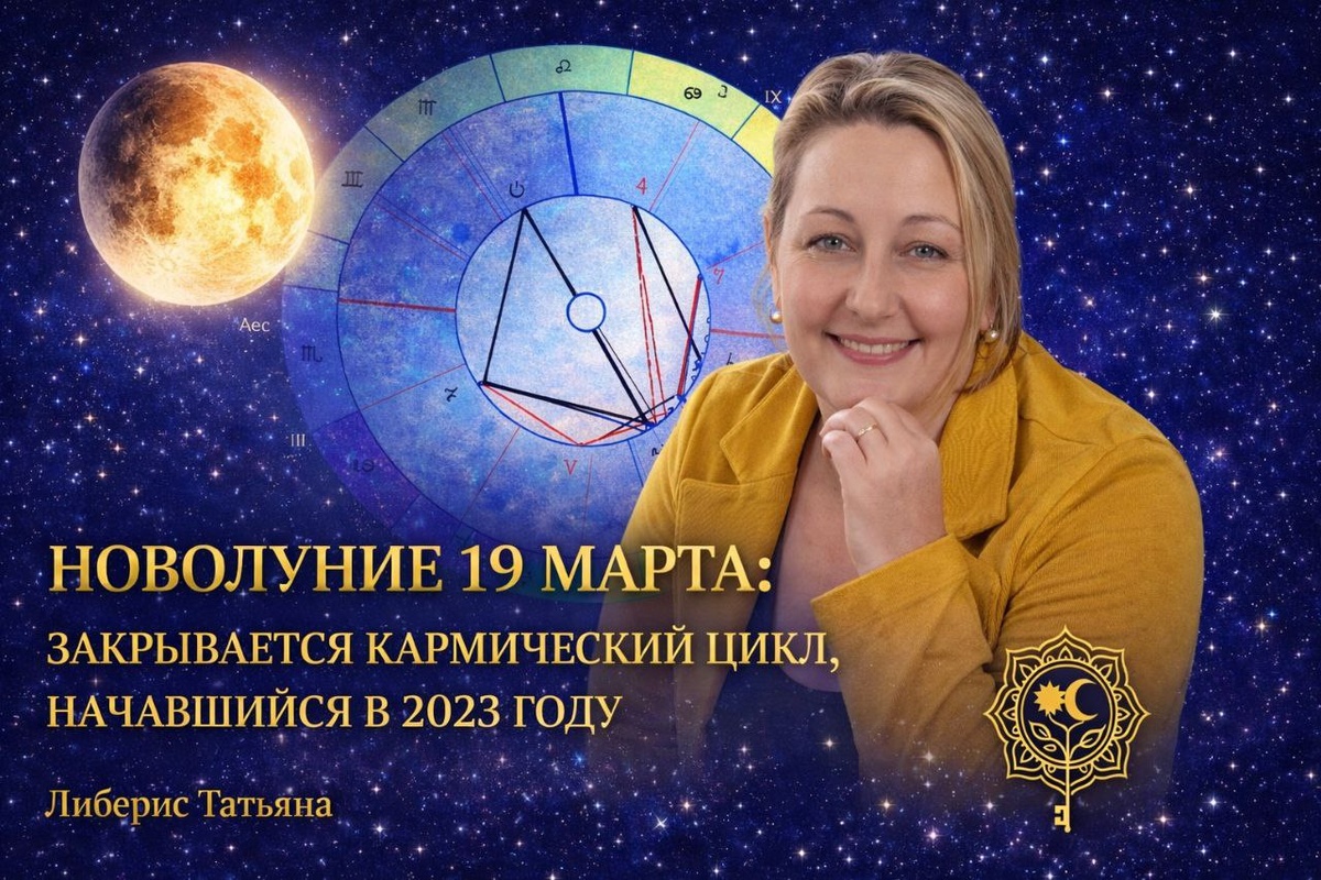Новолуние 19 марта завершает кармический цикл, который начал формироваться ещё в 2023 году. В такие периоды в жизни многих людей неожиданно закрываются старые отношения, проекты и внутренние сценарии. Что именно может измениться в этот раз и для кого это новолуние станет настоящей точкой поворота — разберём в статье.