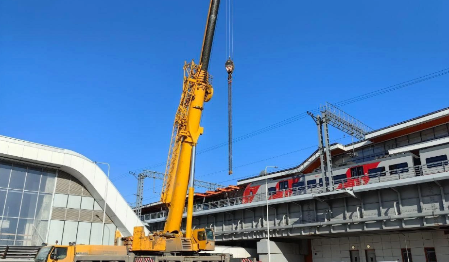 В Москве начали ремонтировать снацию МЦК «Нижегородская», где просела платформа