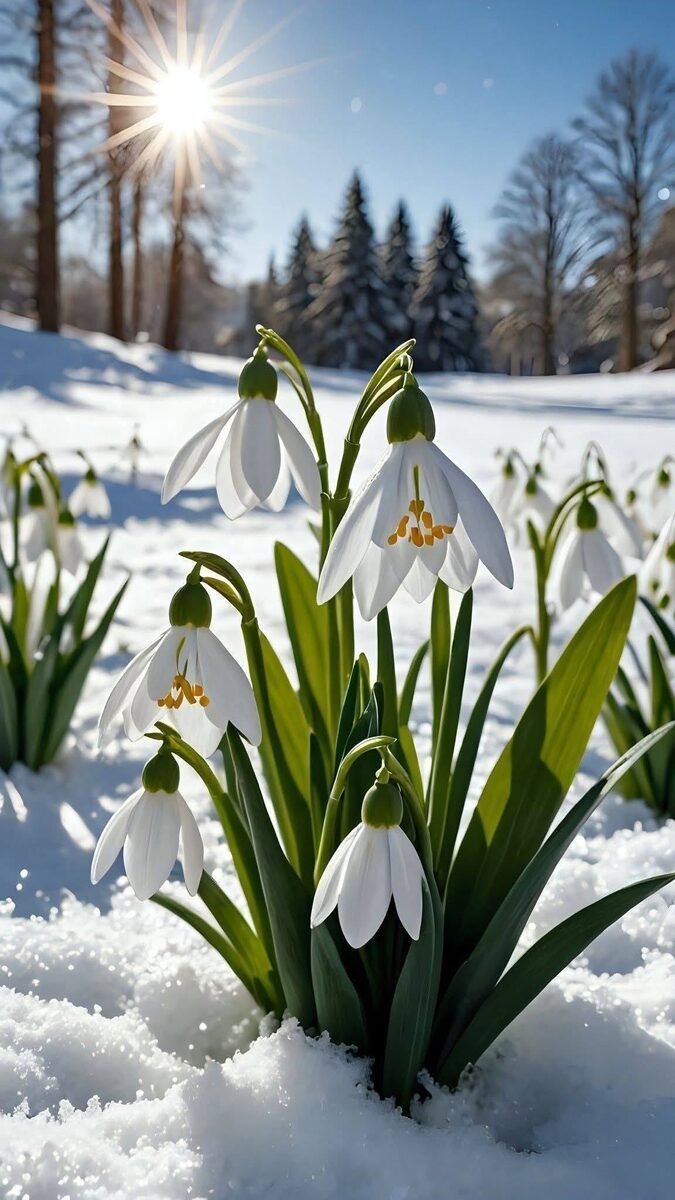 Подснежники